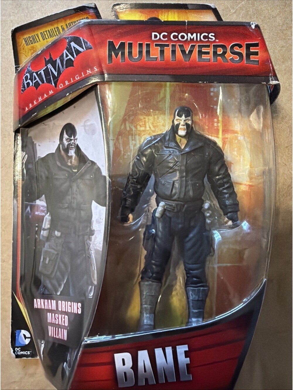 BANE DC Comics Multiverse Action Figure MOC Arkham Origins New Sealed Free Ship